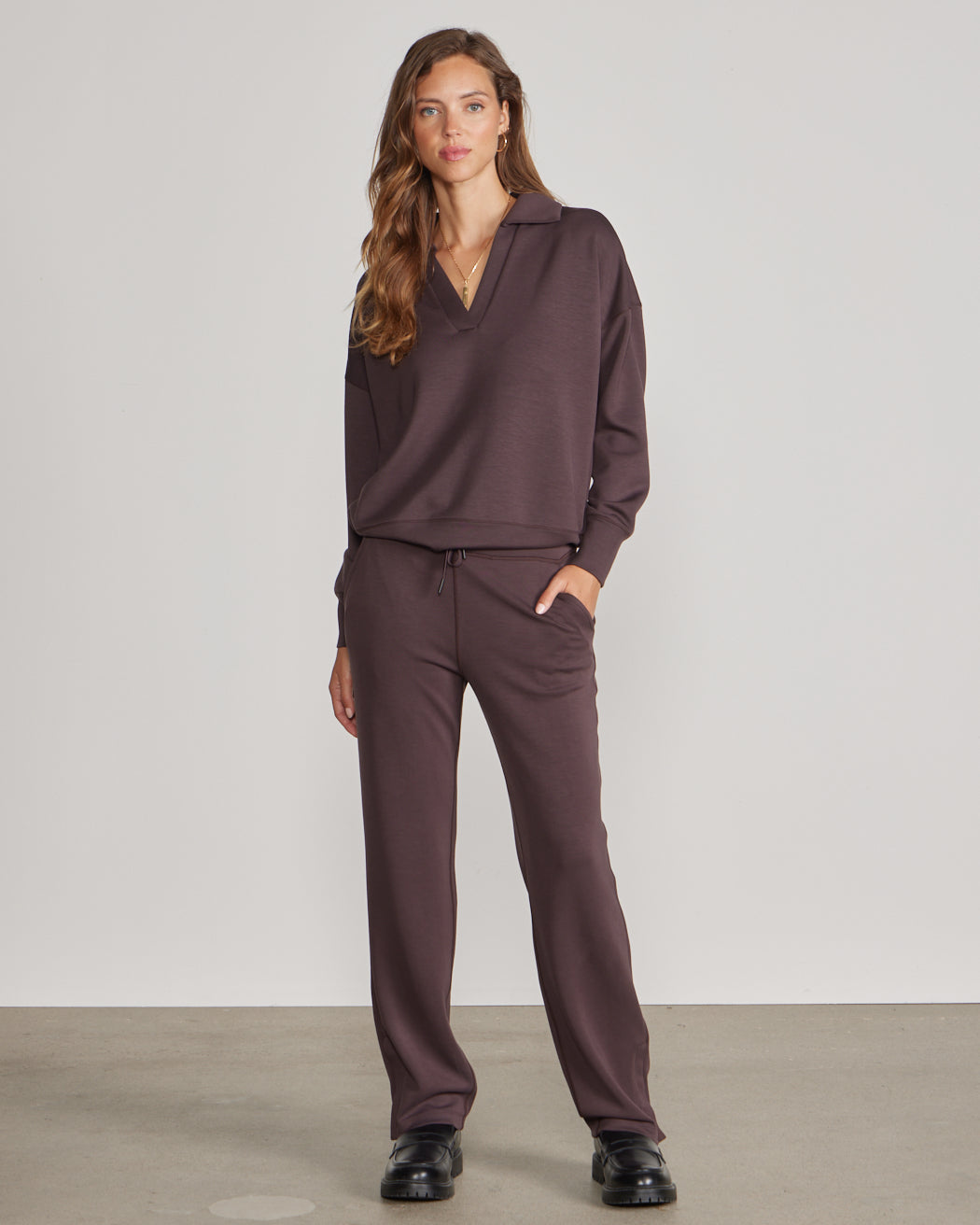Soft Split Hem Pant