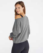Drift Relaxed Off-Shoulder Long Sleeve