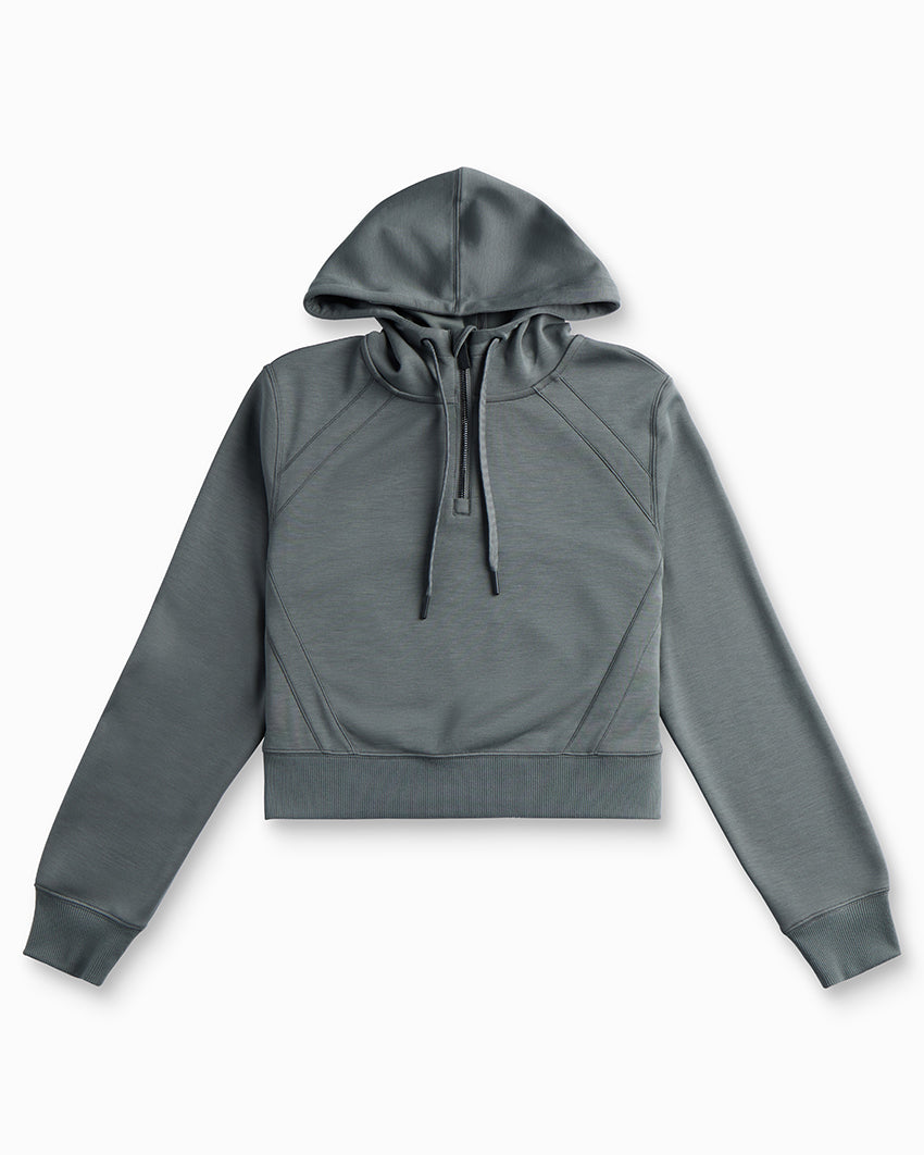 Soft Quarter-Zip Hoodie