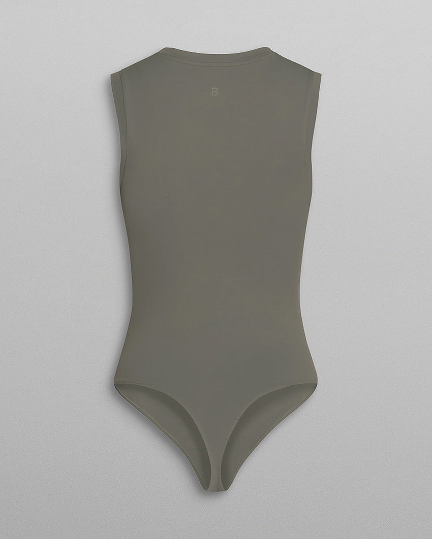 Essential High Neck Sleeveless Bodysuit