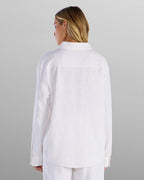 Women's Back to Basics Linen Button Down