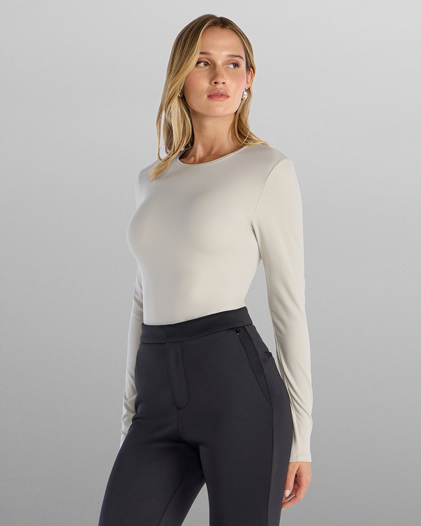 Essential Crew Long Sleeve Bodysuit