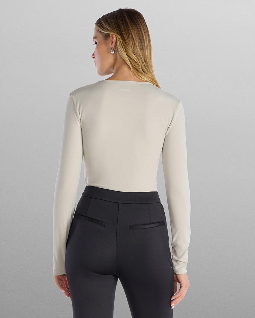 Essential Crew Long Sleeve Bodysuit