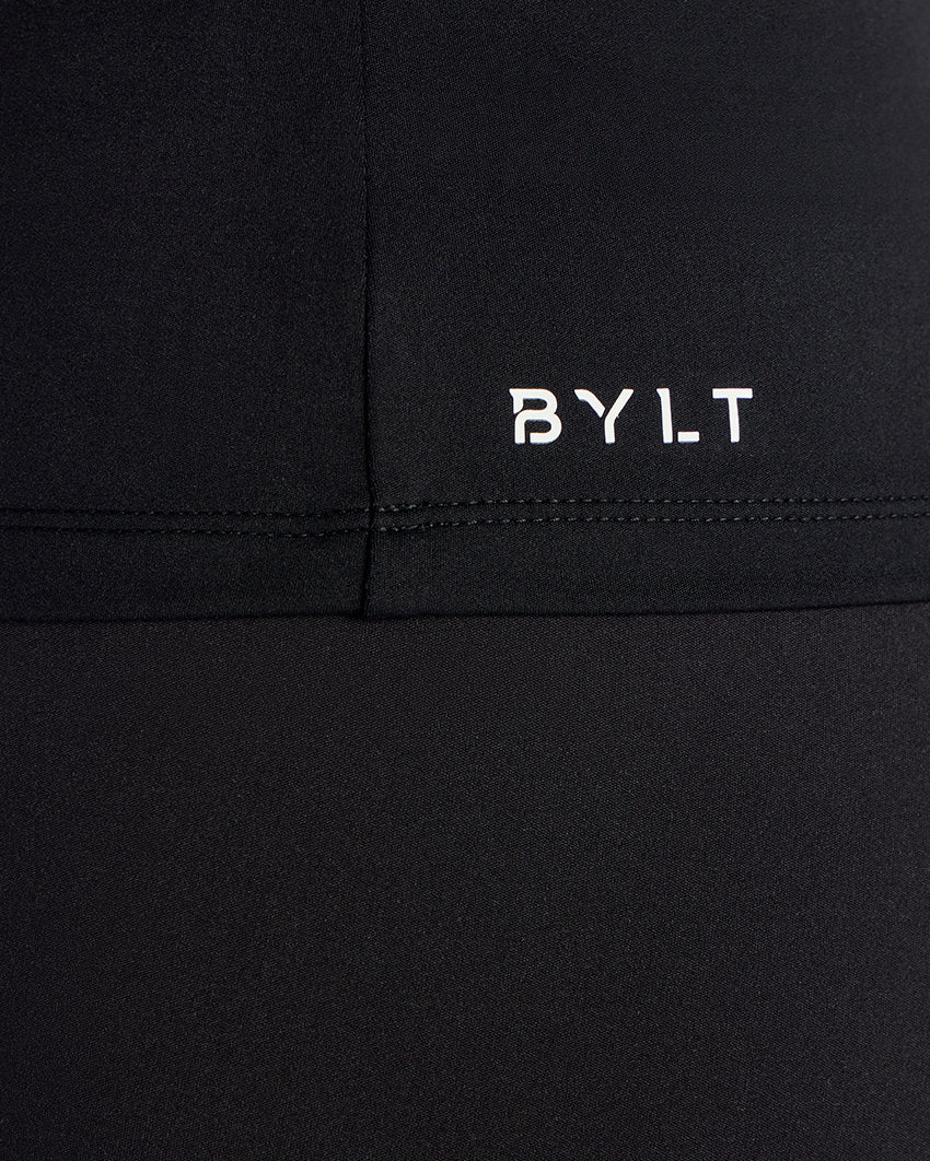 Essential Zip Long Sleeve Polo