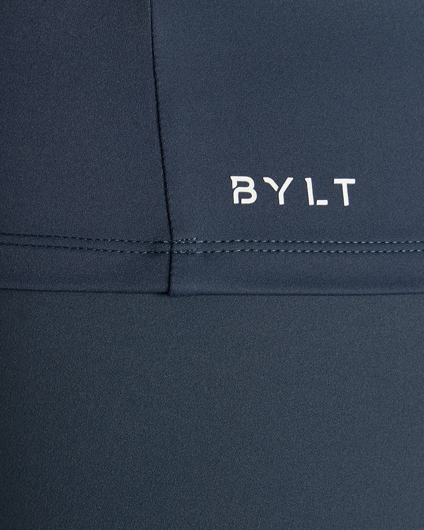 Essential Zip Long Sleeve Polo