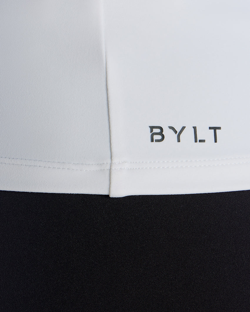 Essential Zip Long Sleeve Polo
