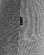 Modal Micro Rib Fitted Long Sleeve