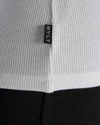 Modal Micro Rib Fitted Long Sleeve
