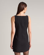 Women's Executive Boat Neck Mini Dress