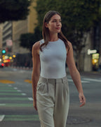 Essential High Neck Sleeveless Bodysuit