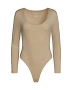 Contour Scoopneck Long Sleeve Bodysuit