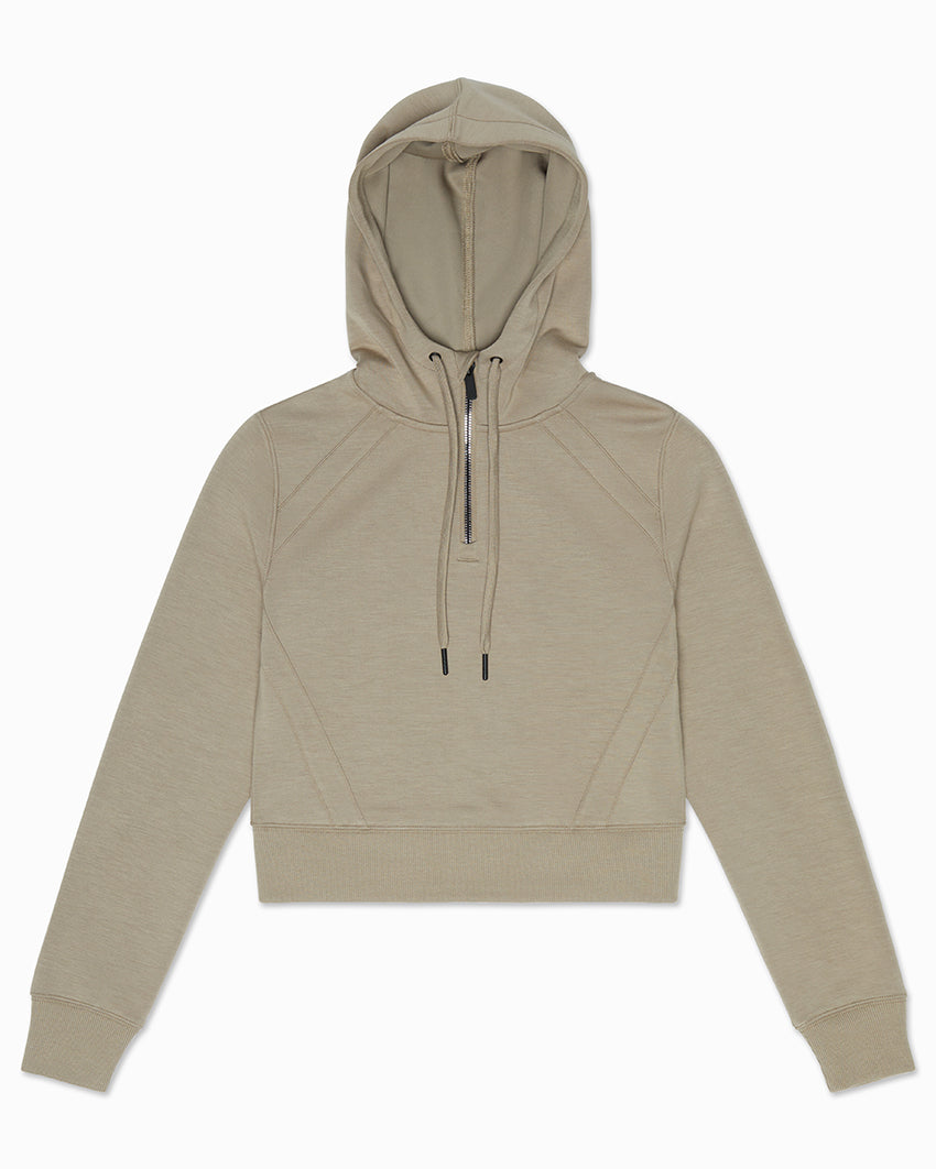 Soft Quarter-Zip Hoodie