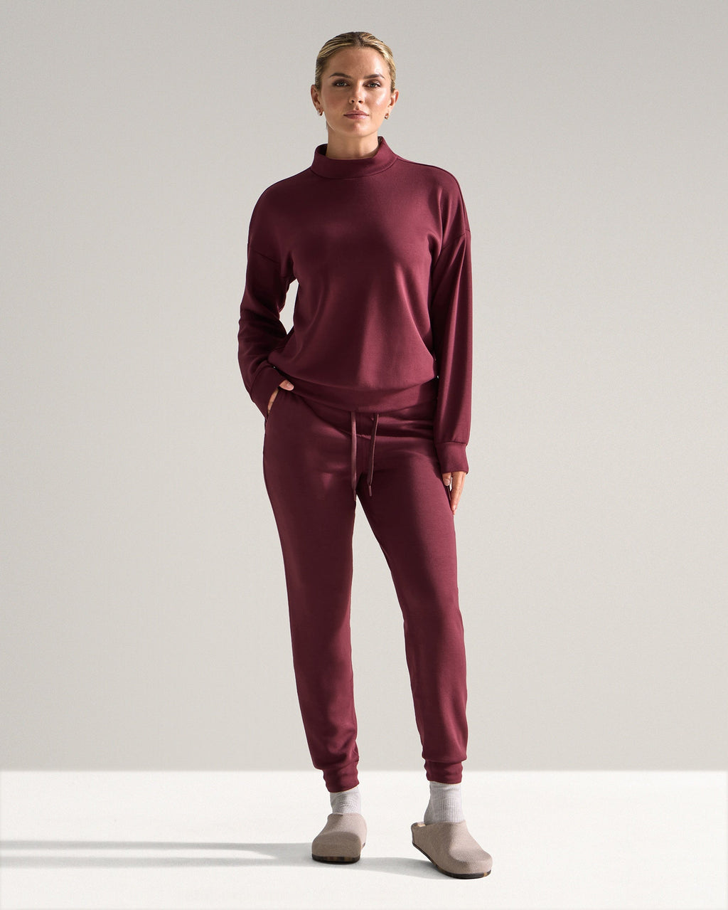 Soft Mockneck Pullover