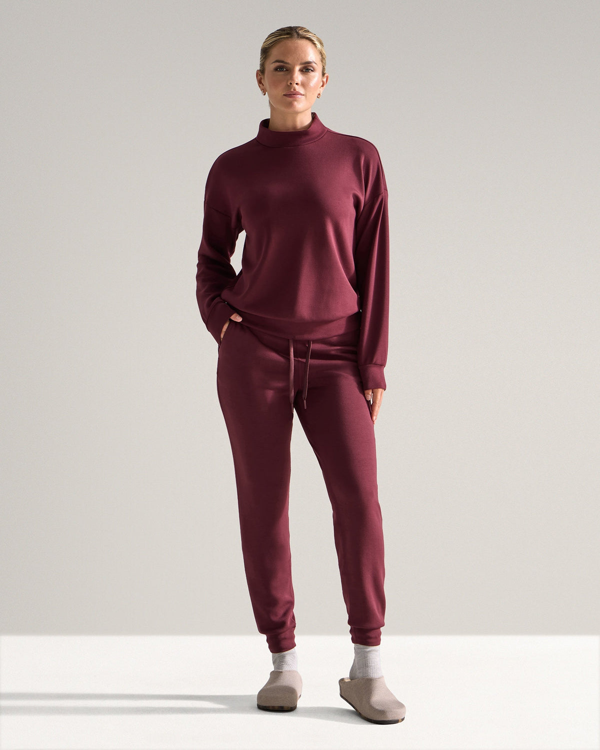 Soft Mockneck Pullover