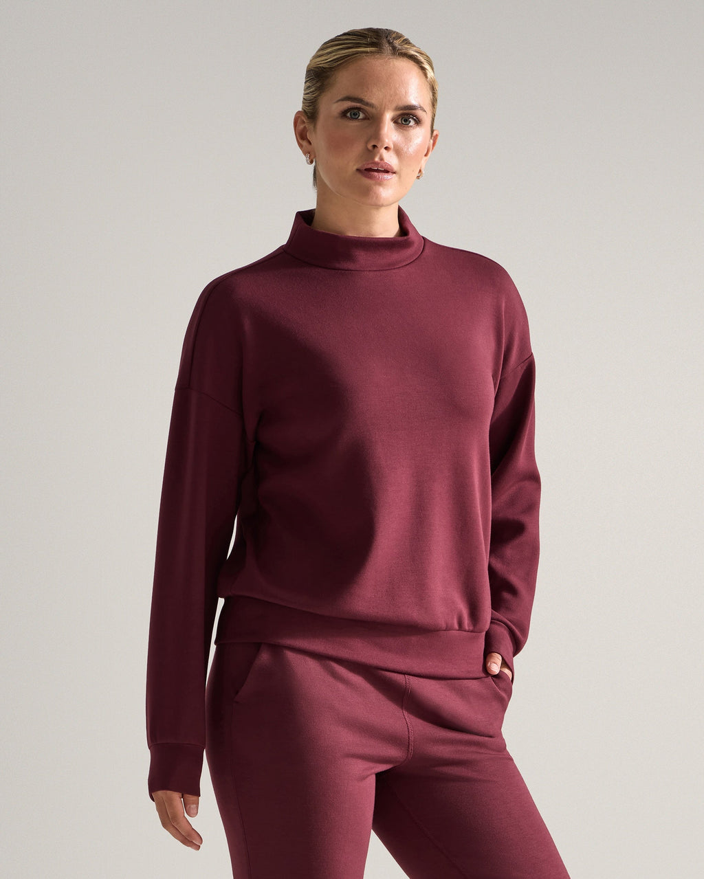 Soft Mockneck Pullover