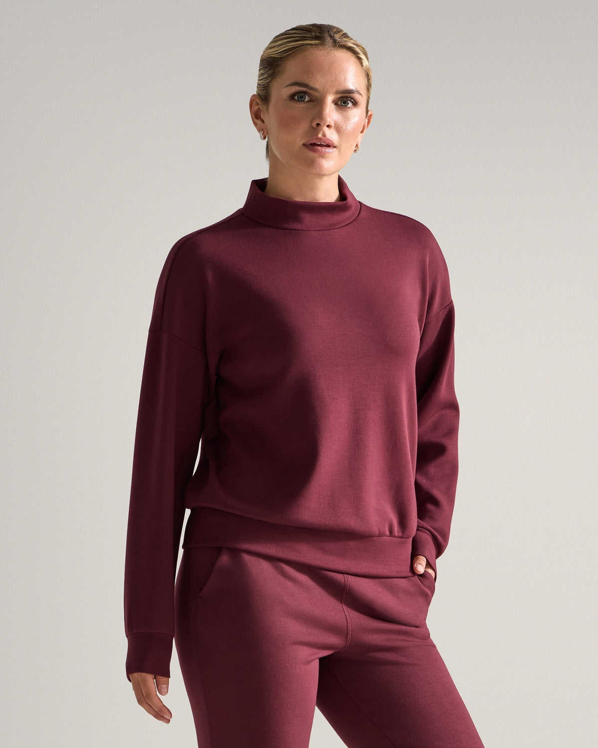 Soft Mockneck Pullover