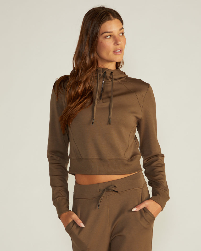 Soft Quarter-Zip Hoodie