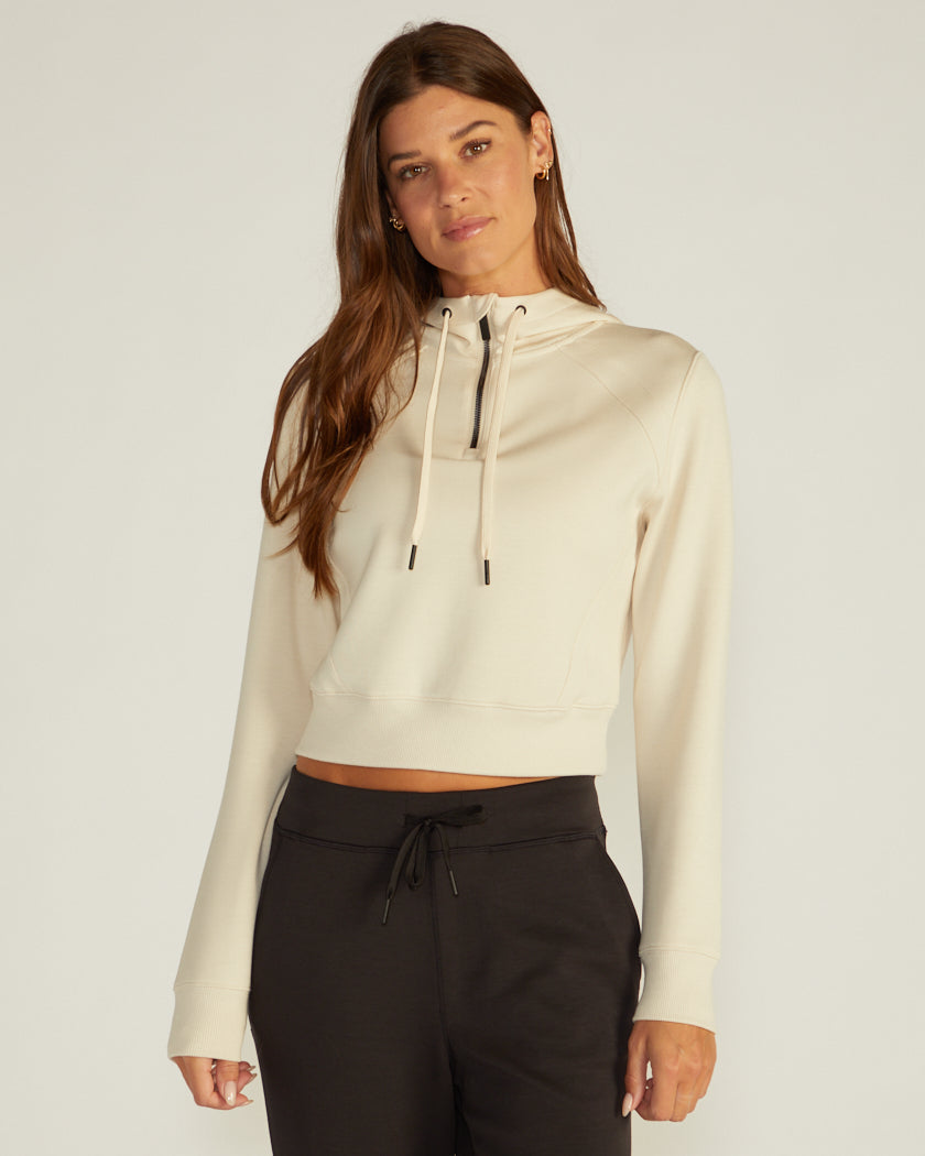 Soft Quarter-Zip Hoodie