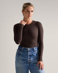 Essential Crew Long Sleeve Bodysuit