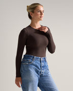 Essential Crew Long Sleeve Bodysuit