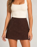 Bibi | Women's Fitted Straight Mini Skirt