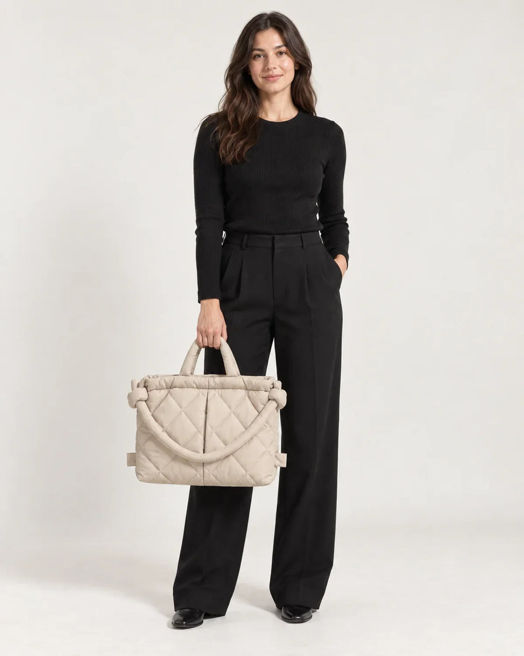 Elowen | Women's Quilted Tote Bag