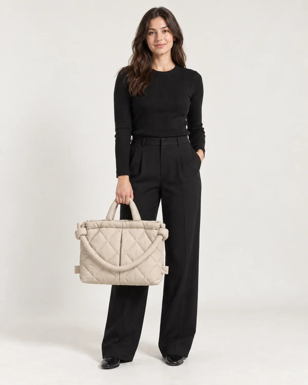 Elowen | Women's Quilted Tote Bag