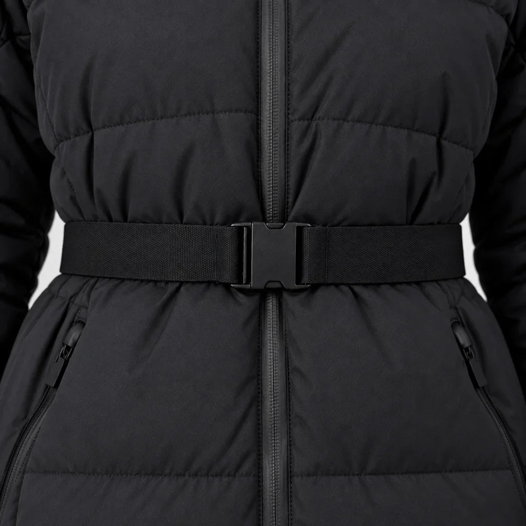 Josephine | Women's Belted Hooded Puffer Jacket