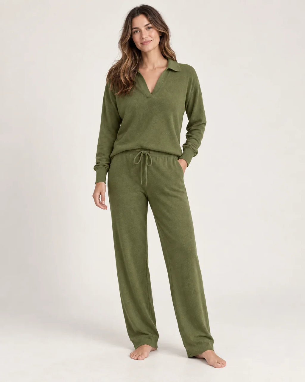 Iris | Women's Wide-Leg Lounge Set