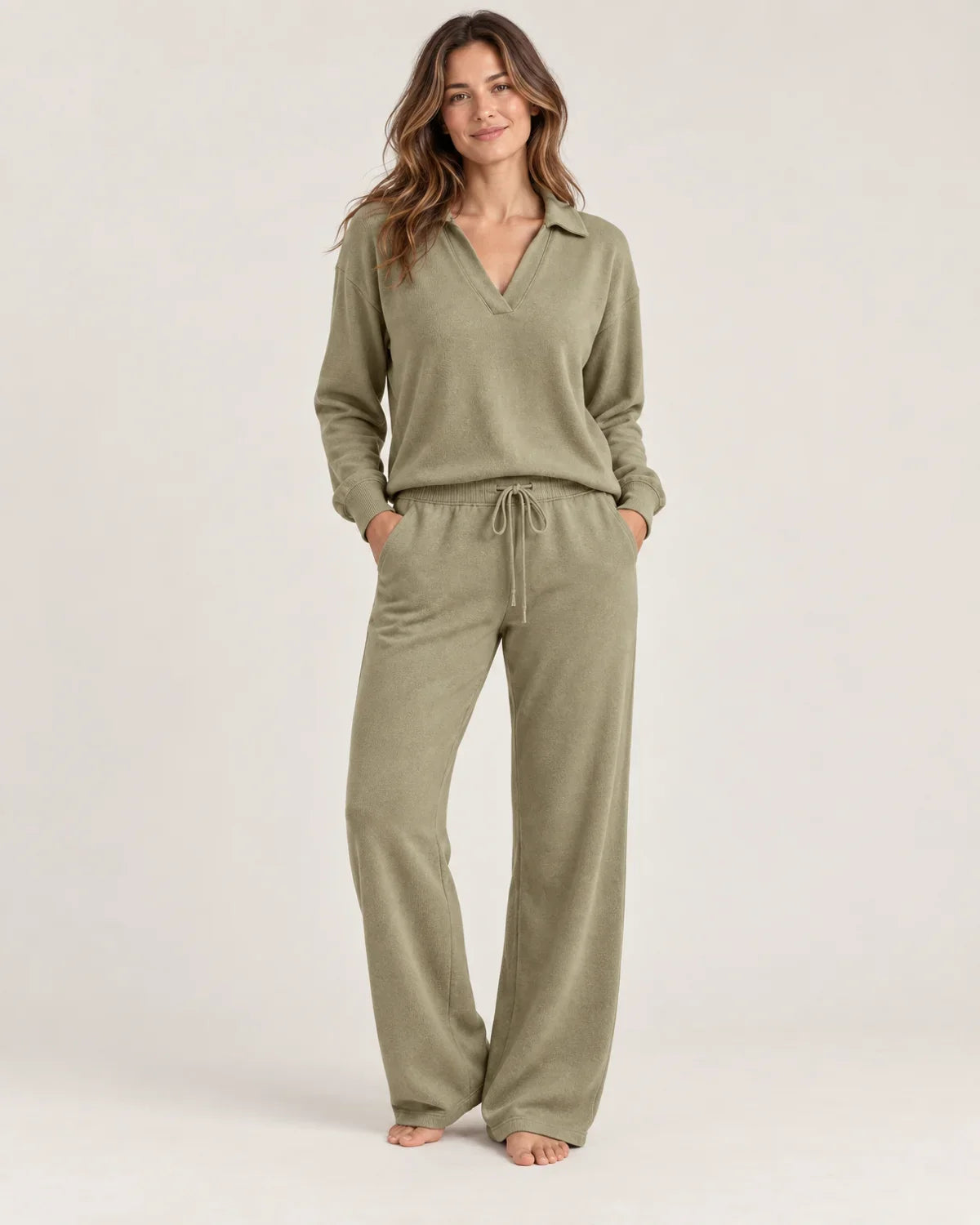 Iris | Women's Wide-Leg Lounge Set