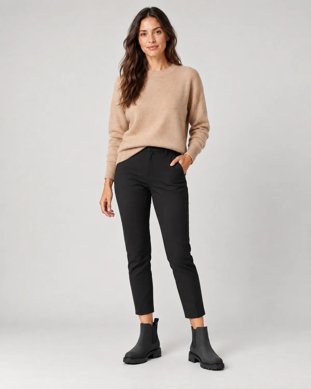 Maren | Women's Chelsea Boots with Chunky Lug Sole