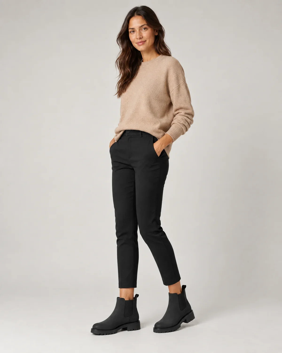 Maren | Women's Chelsea Boots with Chunky Lug Sole