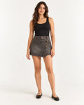 Odette | Women's High-Rise Denim Mini Skirt