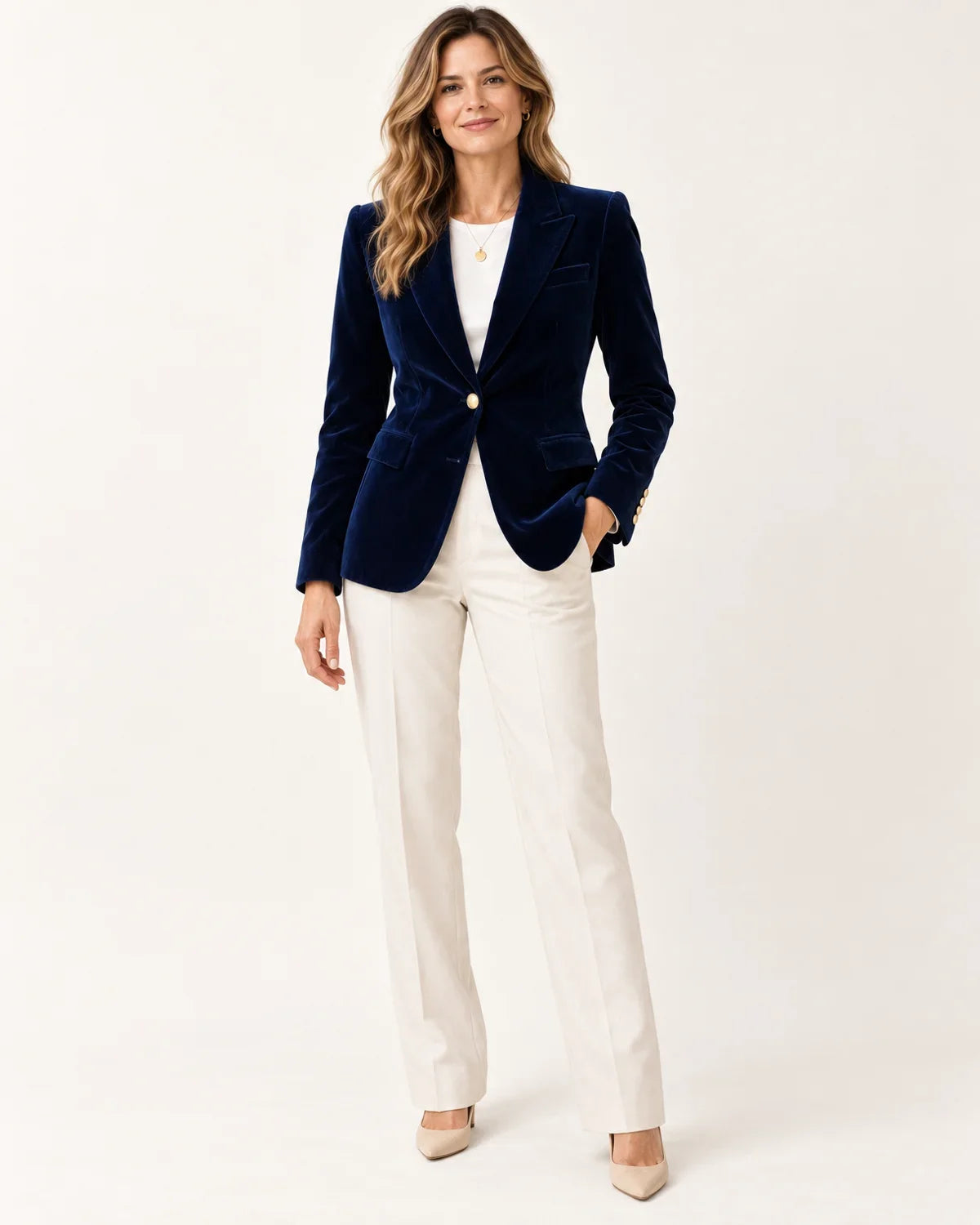 Cecile | Women's Tailored Single-Breasted Blazer