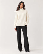 Adeline | Women's Oversized Turtleneck Knit Sweater