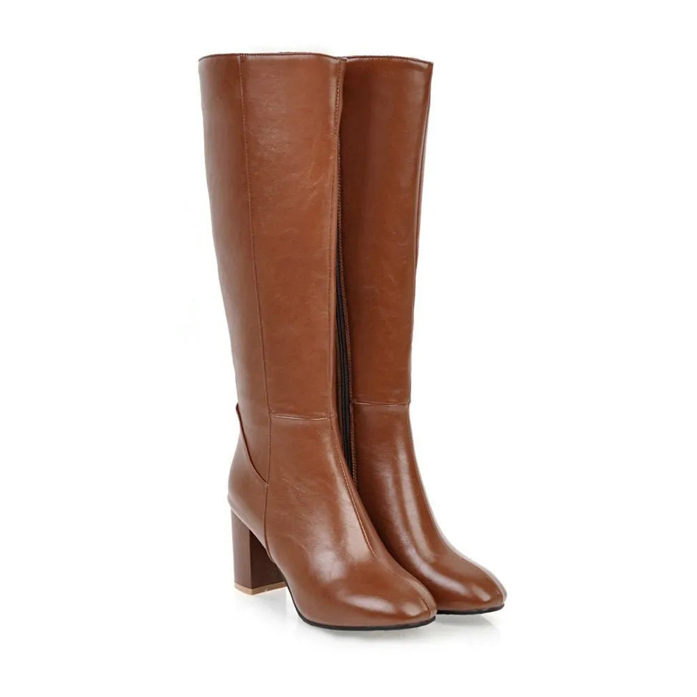 Brielle | Women's Knee-High Leather Boots