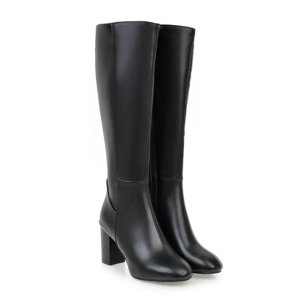 Brielle | Women's Knee-High Leather Boots