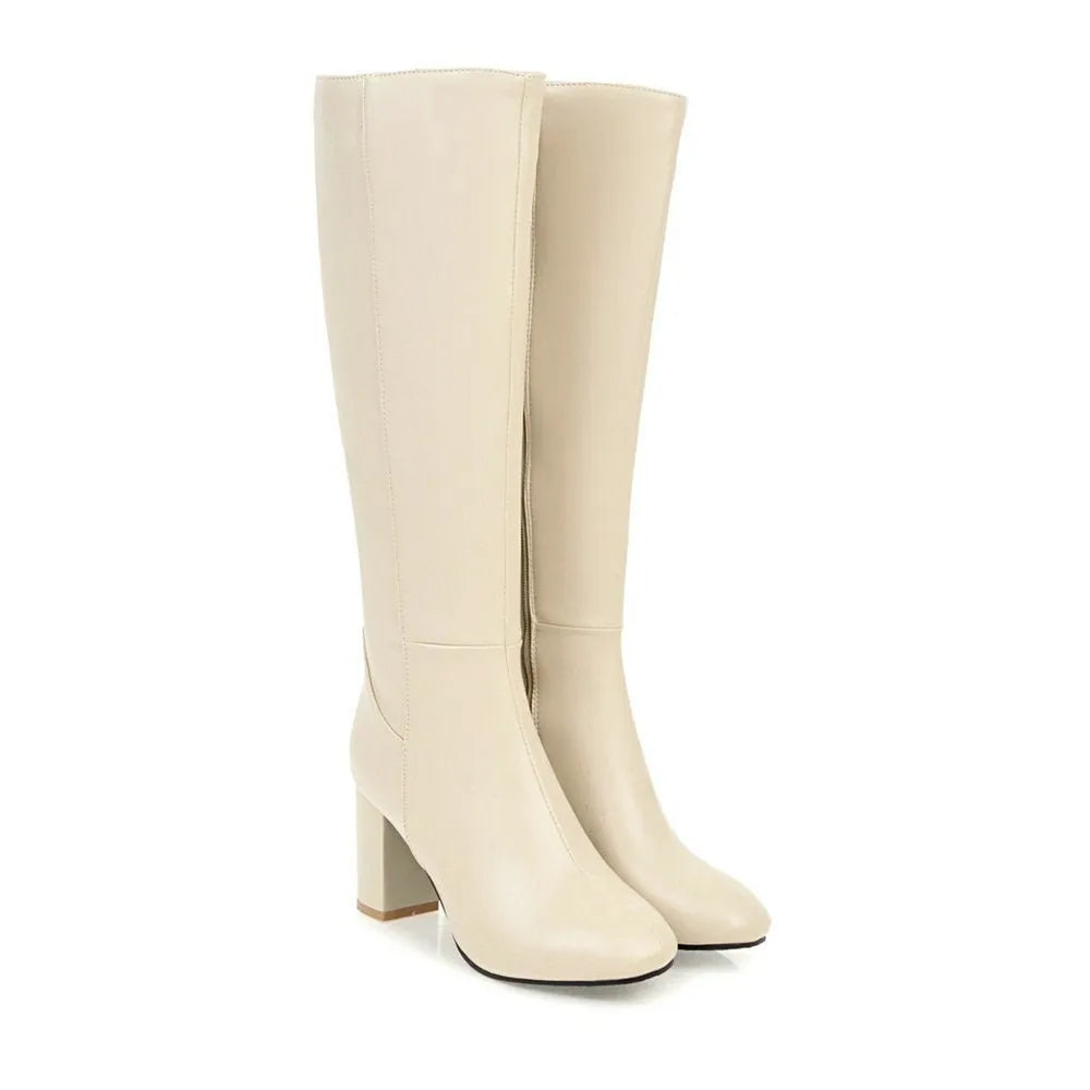 Brielle | Women's Knee-High Leather Boots