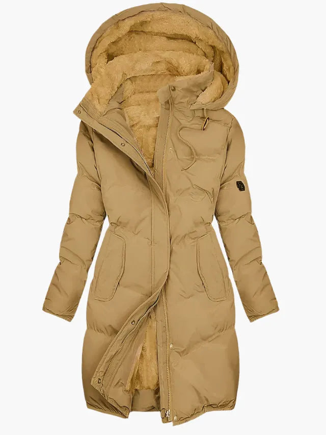 Elara | Women's Faux-Fur Hooded Winter Coat