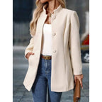 Eveline | Women's Stand-Collar Trench Coat