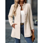Eveline | Women's Stand-Collar Trench Coat