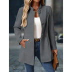 Eveline | Women's Stand-Collar Trench Coat