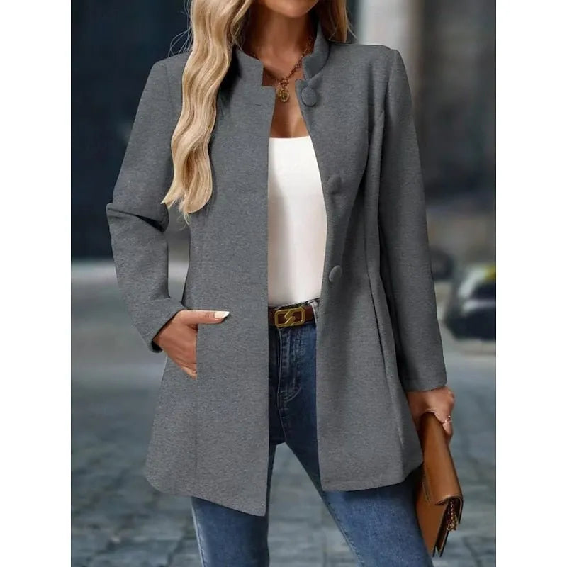 Eveline | Women's Stand-Collar Trench Coat