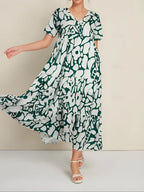 Floral Print Maxi Dress