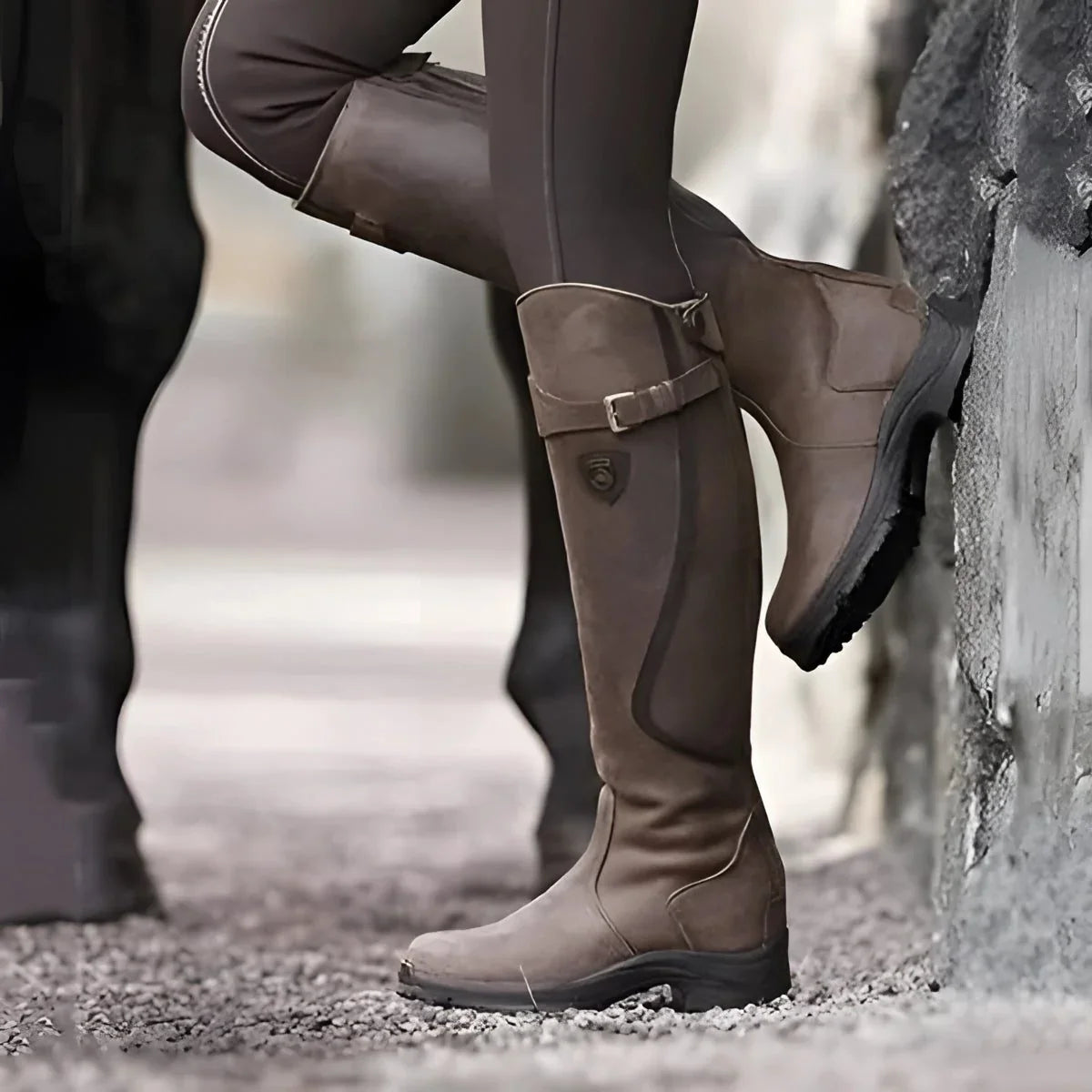 Waterproof Knee High Riding Boots
