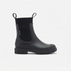 Chelsea Boots with Lug Sole and Pull Tabs