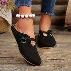 Suede Round Toe Loafers