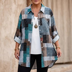 Plaid Flannel Button Up Shirt