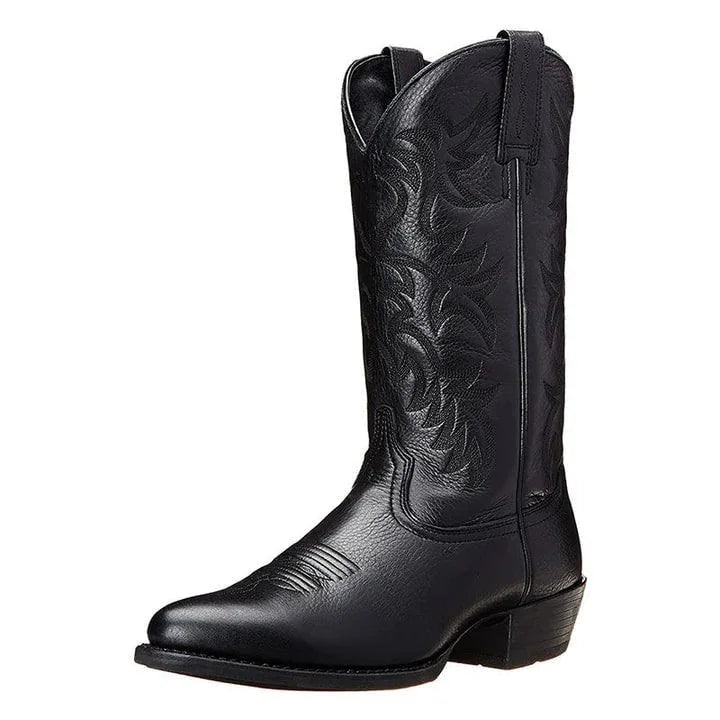 Embroidered Western Cowboy Boots