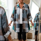 Plaid Flannel Button Up Shirt